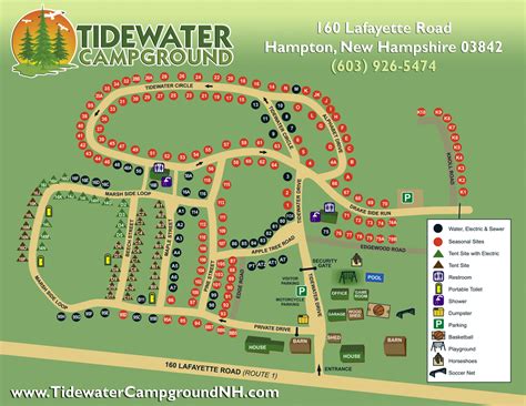 Tidewater Campground :: Sitemap & Rules