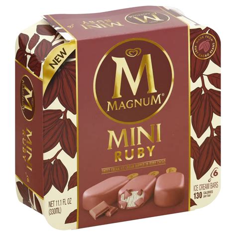 Magnum Mini Ruby Dipped Ice Cream Bars - Shop Bars & Pops at H-E-B