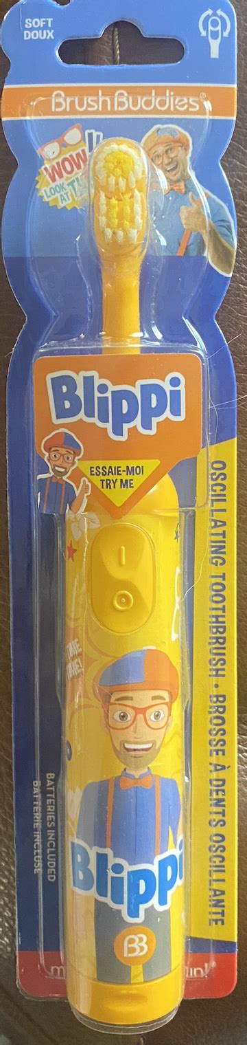 Blippi Brush Buddies Oscillating Toothbrush - Walmart.com