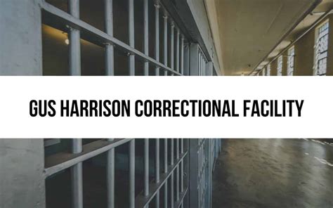 Gus Harrison Correctional Facility: Security and Training