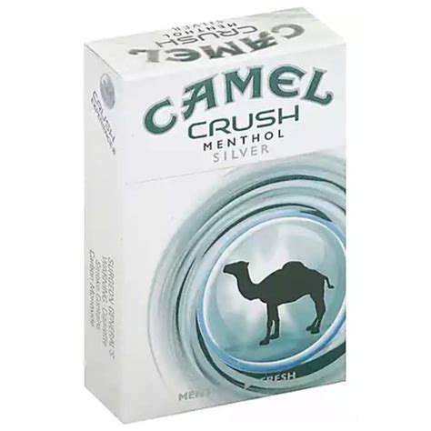 Camel Crush Menthol Silver Cigarettes, Box - Foodland