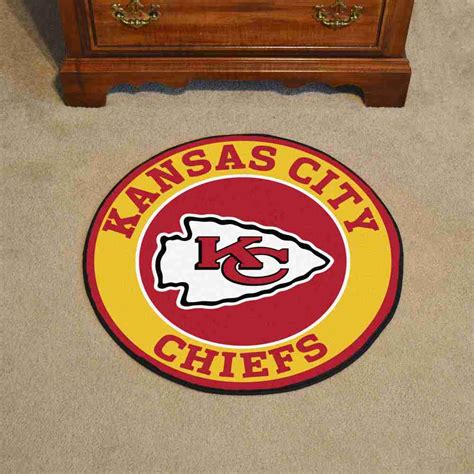 Kansas City Chiefs Roundel Rug - Mymancave Store