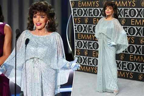 Joan Collins, 90, stuns Emmys 2024 viewers with ageless look: ‘What ...