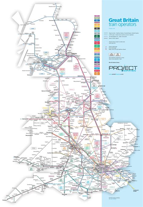 National Rail Map | UK Train Map | Trainline