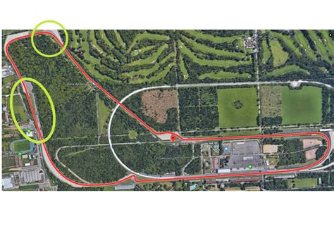 Visual Presentation of the proposed Monza track changes : r/formula1