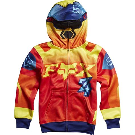 Fox Racing Boys Imperial Full Zip Hoody - Hoodies - Kids - - Canada's Motorcycle