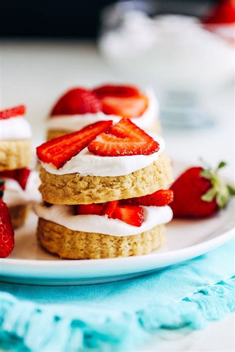 Vegan Gluten-free Strawberry Shortcakes | Recipe (With images) | Gluten free strawberry ...