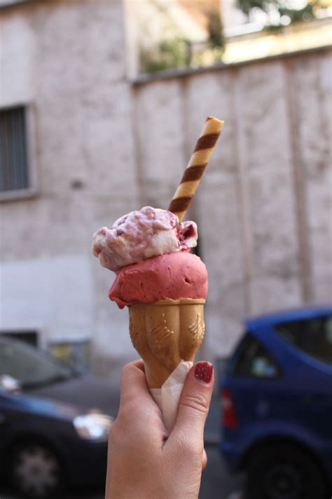 Gelato in Rome | Street food, Italian recipes, Wine recipes