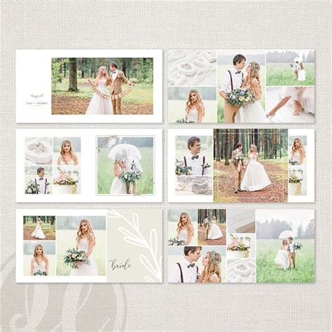 Wedding Photography Album Template Wedding Album Template for - Etsy ...