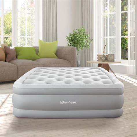 Beautyrest Queen 18-in Simmons Beautyrest Sky Rise Air Mattress in the Air Mattresses department ...