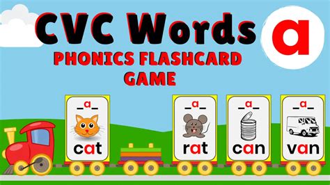 PHONICS GAME - CVC WORDS - LETTER A | Games4esl