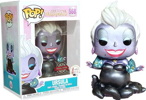 Funko Pop! The Little Mermaid - Ursula with Eels Metallic #568 | The Amazing Collectables