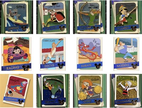 Complete Trading Cards Disney Pin Collection - Disney Pins Blog