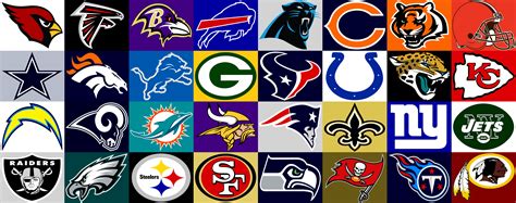 Nfl Team Logos Vs Logos