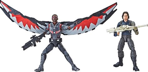 Best Buy: Marvel Legends Series 6-inch Winter Soldier & Falcon Figure 2 ...