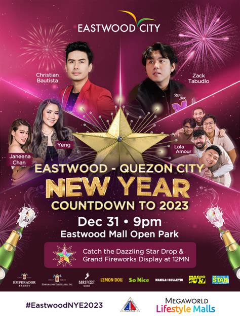 Eastwood City to host bigger, brighter New Year Countdown 2023 - ClickTheCity