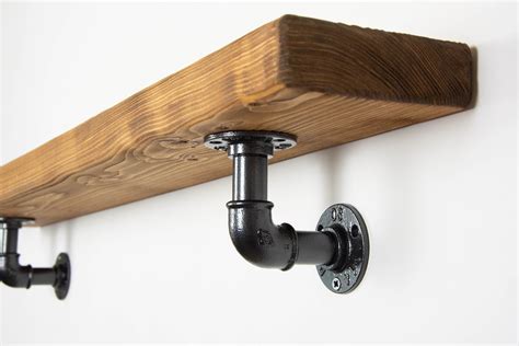 Industrial Pipe Bracket | Shelf Brackets | Industrial Shelving ...