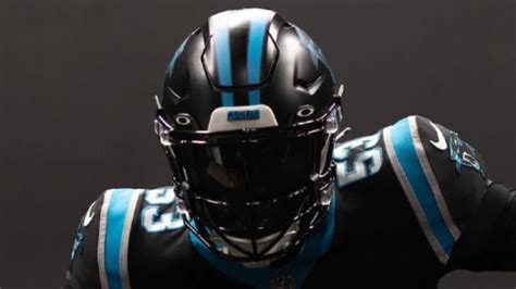 Panthers unveil new black alternate helmet for 2022 that marks first ...