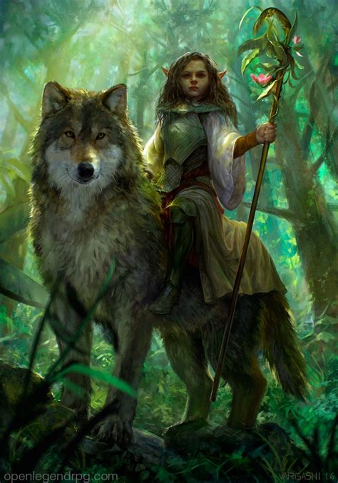 Voice of Nature - missnoonwraith: Forest princess by VargasNi More Dungeons And Dragons, Fantasy ...