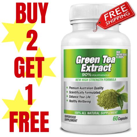 Green Tea Extract Capsules - Australian Herbal Superfoods