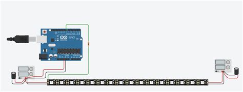 WS2812B RGB LED strip with two different power supplies - LEDs and ...