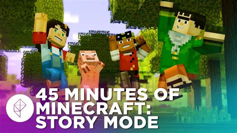 45 minuter Minecraft: Story Mode. Som släpps i dag. | Feber / Spel