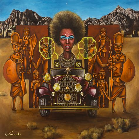 Afrofuturism by Komi Olaf | Graphic Art News