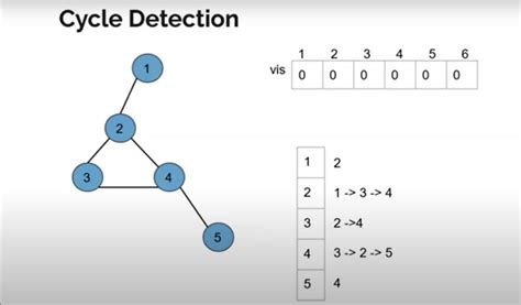 program to find the cycle in the graph