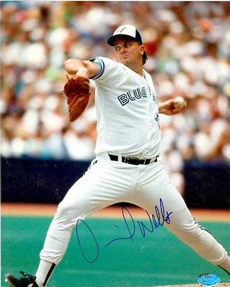 David Wells autographed autographed 8x10 Photo (Toronto Blue Jays)