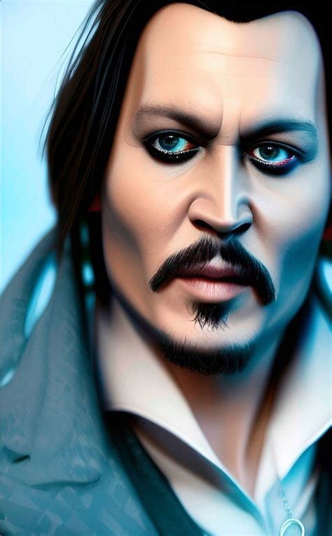 AI generated Johnny Depp | Edward scissor, Edward scissorhands, Celebrities