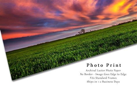 Oklahoma Picture Fine Art Landscape Photography Print of - Etsy