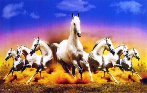 Galloping Horses - Poster