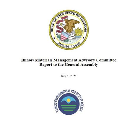 Materials Management Advisory Committee (MMAC) sends report to IL ...