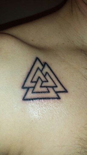 Valhalla Vikings tattoo. Three triangles. Geometric ink. | Vikings tattoo, Triangle tattoos ...