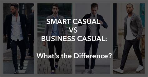 Smart Casual vs Business Casual Attire for Men: What's the Difference? – Society Socks