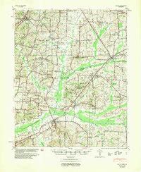 Old Historical Maps of Arlington, TN | Pastmaps