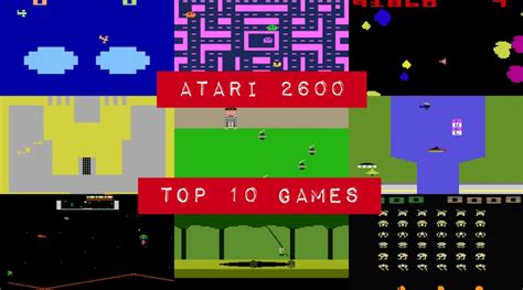 Top 10 Atari 2600 Games - the best VCS games of all time