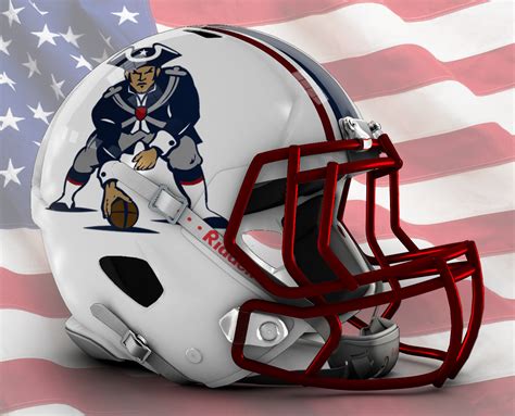 Updated Pat Patriot Helmet Idea Part 2 : r/Patriots