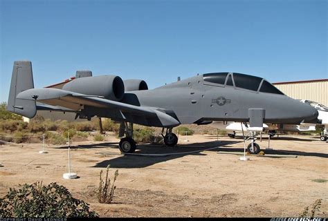 Fairchild YA-10B, Thunderbolt II prototype. night operations version of "the Warthog", | Fighter ...