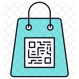 Barcode Icon - Download in Colored Outline Style