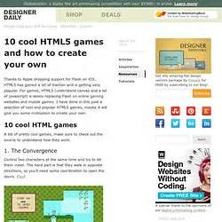 Step by Step html5 game tutorials | Pearltrees