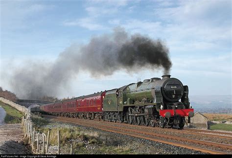 46115 British Railways Ex-LMS Royal Scot class 4-6-0 at Wharton, Cumbria, United Kingdom by ...