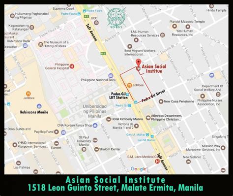 Malate map with streets - Map of malate map with streets (Philippines)