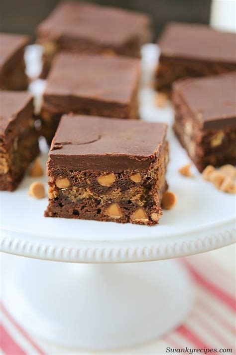 Reese's Peanut Butter Brownies - Swanky Recipes