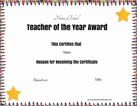 Free certificate of appreciation for teachers | Customize online