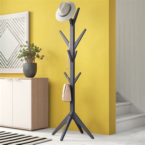 Wade Logan Heaton Freestanding Coat Stand | Wayfair.co.uk | Coat stands ...