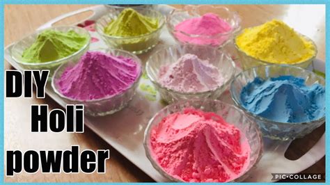 DIY | HOW TO MAKE HOLI COLOUR | ECO FRIENDLY HOLI COLOR | HOMEMADE| NATURAL & SAFE |Throwing ...