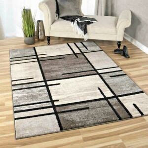 RUGS AREA RUGS CARPETS 8x10 RUG FLOOR MODERN GREY LARGE BEDROOM GRAY ...