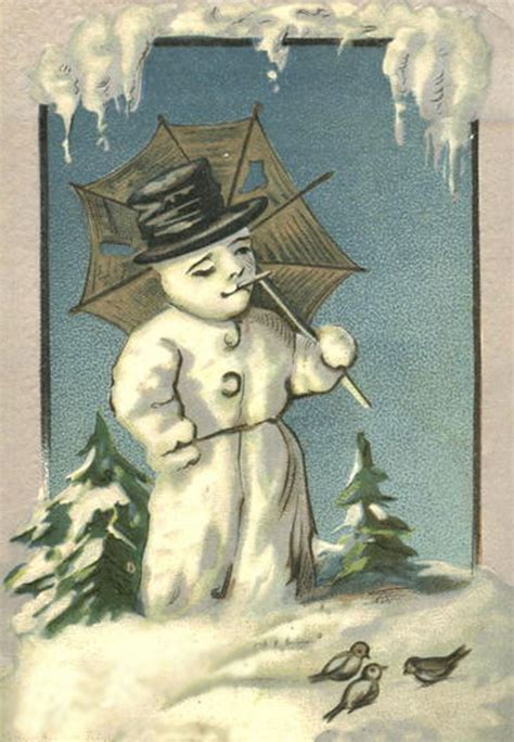 Snowman Vintage Christmas - 9 Free PDF Printables | Printablee