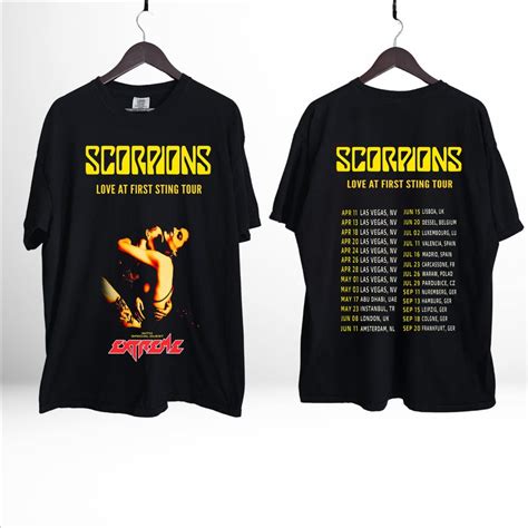 Scorpions 2024 Tour Shirt, Scorpions Band Tour Shirt 2024, Scorpions ...